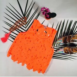 Charlotte Russe Neon Top